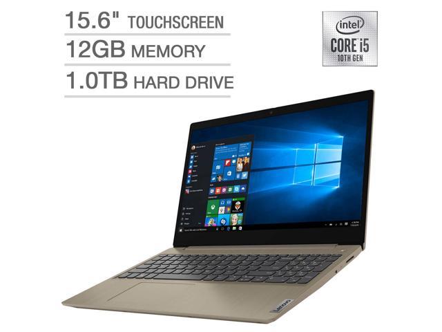 Lenovo IdeaPad 3 15.6" Touchscreen Laptop - 10th Gen Intel Core i5-1035G1 Notebook 81WE00LDUS 12GB Memory RAM 1TB HDD