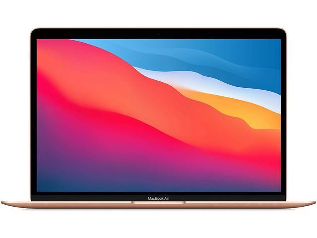 Apple MacBook Air with Apple M1 Chip (13-inch, 8GB RAM, 256GB SSD Storage) - Gold (Latest Model) Laptop Notebook MGND3LL/A