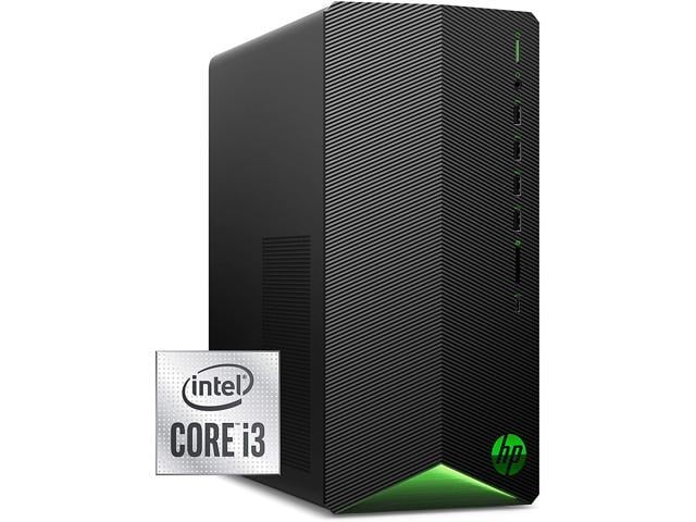 HP Pavilion Gaming Desktop, NVIDIA GeForce GTX 1650 Super, Intel Core  i3-10100, 8 GB DDR4 RAM, 256 GB PCIe NVMe SSD, Windows 10 Home, USB Mouse  and