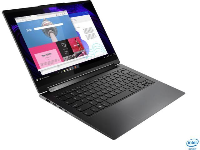 Lenovo - Yoga 9i 14 2-in-1 14" Touch-Screen Laptop - Intel Evo Platform Core i7 - 16GB Memory - 512GB SSD - Shadow Black 82BG0001US Notebook Tablet