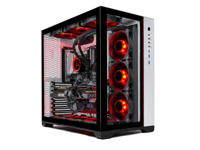 skytech gaming pc white