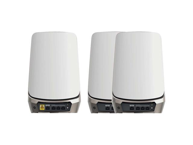 NETGEAR – Orbi AXE10000 Quadband WiFi 6E Mesh System, Internet Security and  ProSupport Included