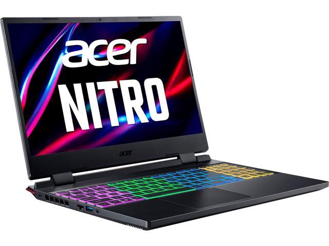 Acer - Nitro 5 - 15.6" FHD Gaming Laptop  Intel Core i5  NVIDIA GeForce RTX 3050 Ti - 16GB DDR4 - 512GB Gen 4 SSD - Black AN515-58-5046 Notebook