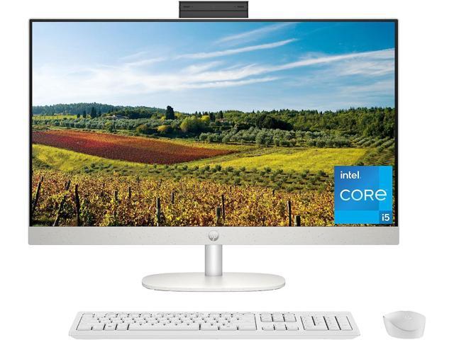 HP 27 inch All-in-One Desktop PC FHD Display 13th Gen Intel Core i5-1335U 16 GB RAM 512 GB SSD Intel UHD Graphics Windows 11 Home 27-cr0070 (2023)