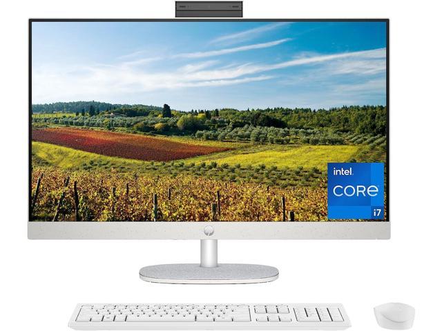 HP 27 inch All-in-One Desktop PC FHD Display 13th Gen Intel Core i7-1355U 16 GB RAM 512 GB SSD Intel UHD Graphics Windows 11 Home 27-cr0080 (2023)Computer