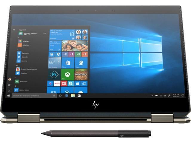 HP - Spectre x360 2-in-1 13.3" UHD Touch-Screen Laptop - Intel Core i7 - 16GB Memory - 512GB Solid State Drive - Poseidon Blue 13-AP0023DX Tablet Notebook PC Computer