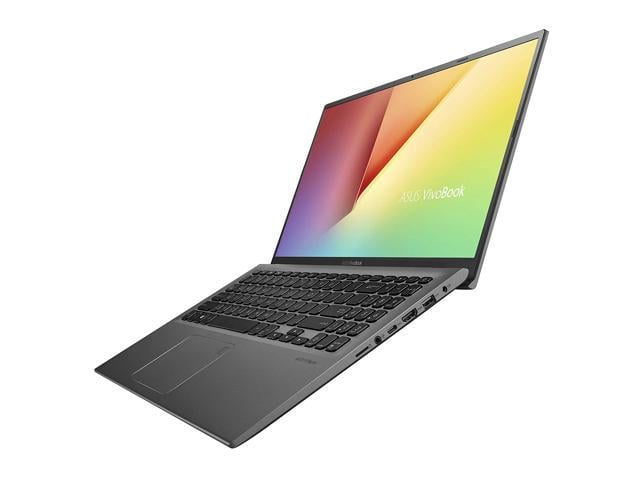 ASUS Vivobook 15 Thin and Light Laptop, 15.6” FHD, Intel Core i3-8145U (up to 3.9GHz), 8GB DDR4 RAM, 128GB M.2 SSD, Windows 10 S, F512FA-AB34, Slate Gray Notebook PC Computer