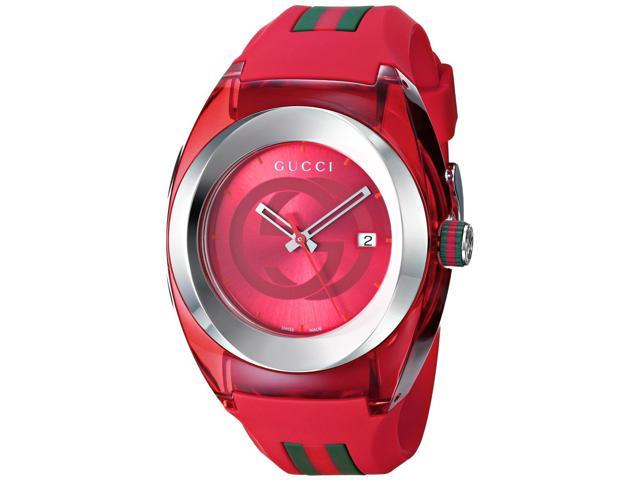 gucci red watch