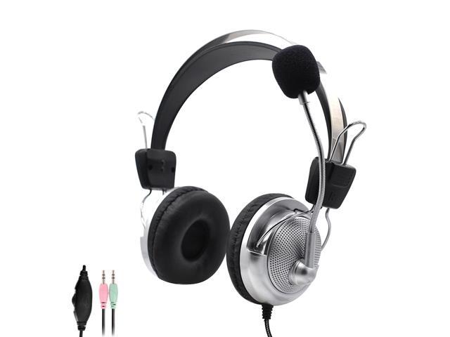 3.5MM Wired Gaming Headset, Computer Headset with Noise Reduction ...