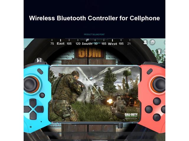 iPhone Game Controller, Mobile Wireless Gaming Gamepad Joystick for iOS  13.4+ System iPhone iPad Support MFI Game Call Of Duty Mobile (COD), Modern  Combat 5 Shooting Fighting Racing Game, Direct Play 