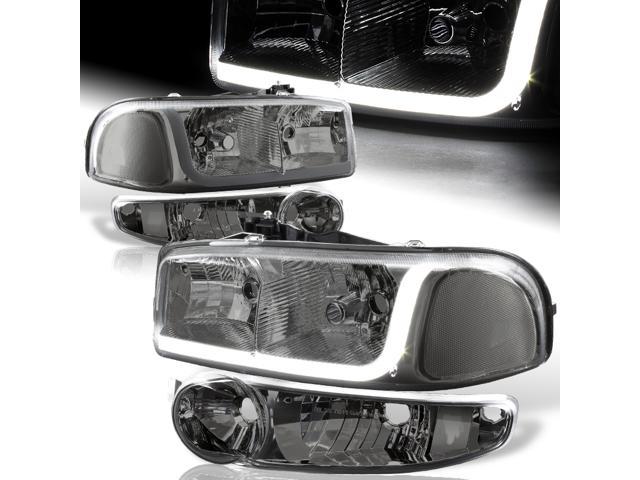 FOR 00 01 02 03 04 05 06 GMC YUKON FRONT CHROME BUMPER /& UP