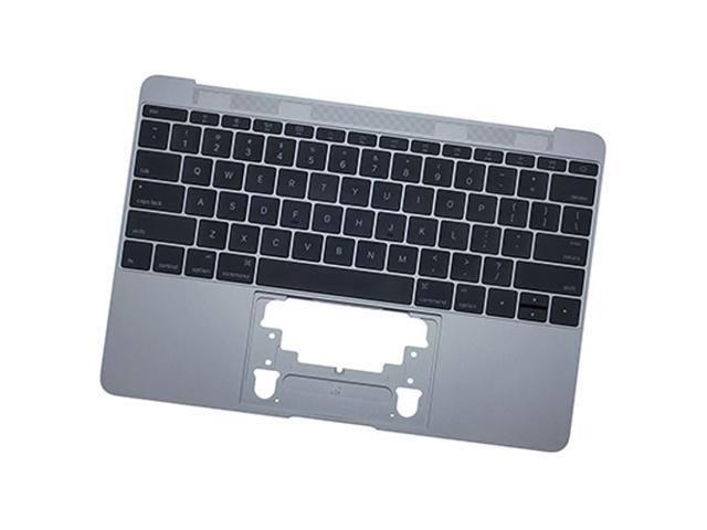 Silver New Genuine 2016 A1534 12/" MacBook Top Case//Keyboard