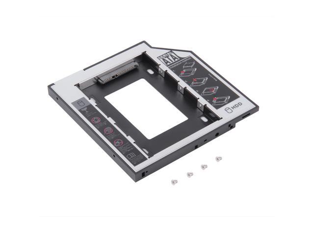 Amazon Com Enterest Aluminum Hardening Drive Bracket Laptop Stand Cd Rom Hard Drive Tray Ssd Solid State Drive Bracket 9 5mm Sata For 2 5 Hdd Sata I Ii Iii Sdd Computers Accessories