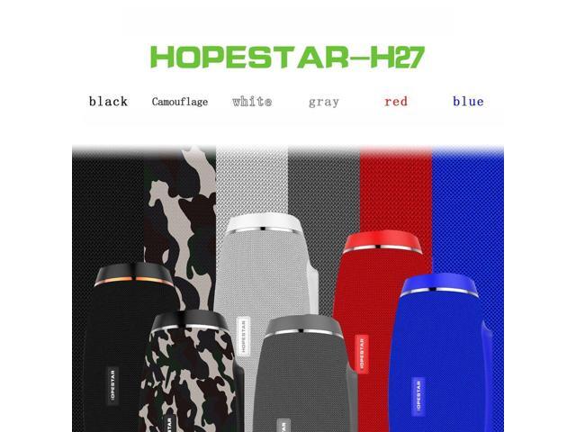 HOPESTAR H27 Portable Olive Shape Bluetooth Speaker FM Transmitter Power Bank DF