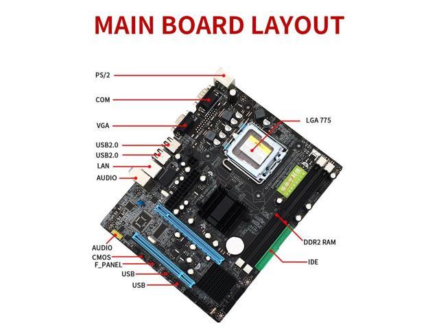 945 Desktop PC Main Board Dual-core 