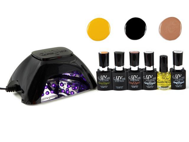 Uv Nails Salon Quality Gel Nail Polish Starter Kit With Led Lamp Uv Nails Salon Quality Gel Nail Polish Starter Kit With Led Lamp Colors