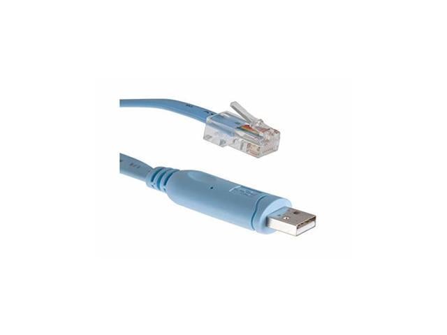 Cisco CAB-CON-USBRJ45= RJ-45/USB Data Transfer Cable for Router - RJ-45 ...