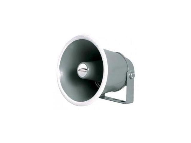 SPECO TECHNOLOGIES SPC10 PA Horn,Weatherproof,Gray,10 W