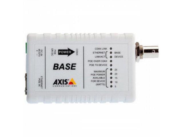 AXIS 5026-401 T8640 Ethernet Over Coax Adaptor PoE+ - media converter