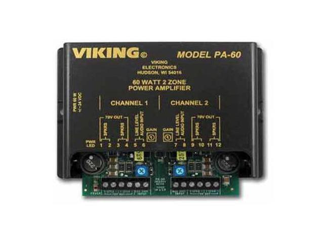 Viking Electronics - PA-60 - Viking Electronics PA-60 60 watt power amp