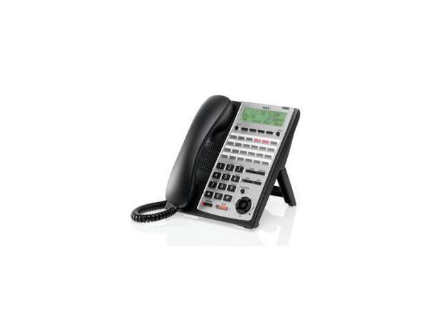 NEC NEC-1100161 SL1100 IP Telephone with 24 Buttons, 4.2", Black