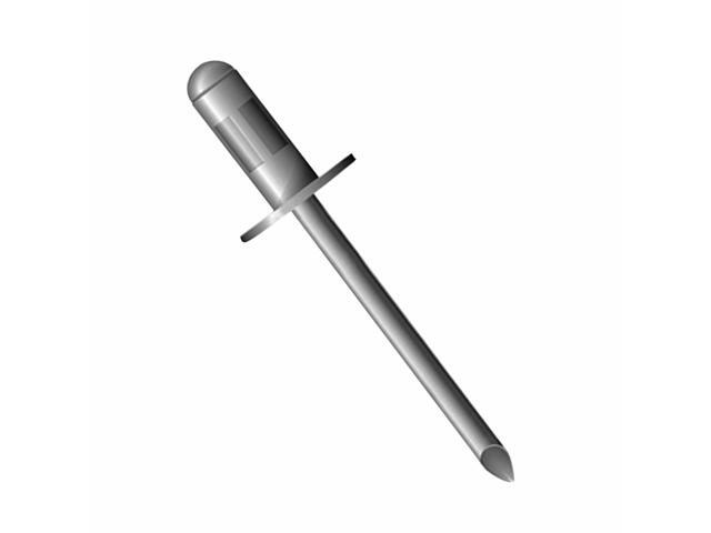 Marson Klik-Fast Open End AC6-6V Open End Blind Rivet; 3/16 Inch , 0.187 Inch 