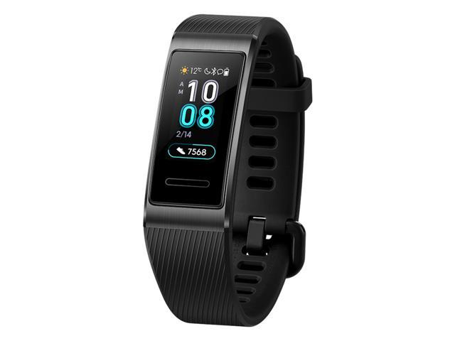 Huawei Band 3 Pro Smart Bracelet 0.95 Inch AMOLED Screen Built-in GPS Heart Rate Sleep Monitor 5ATM Waterproof - Black
