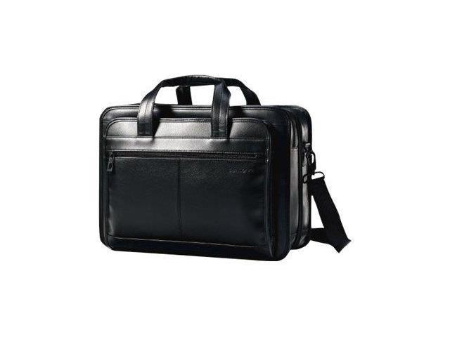 samsonite expandable leather business case