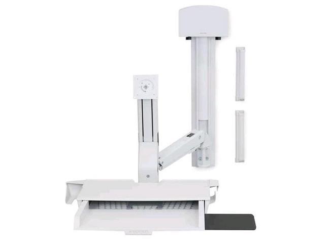Ergotron StyleView Sit Stand Combo 18 Lbs. Max Monitor White 45-272-216