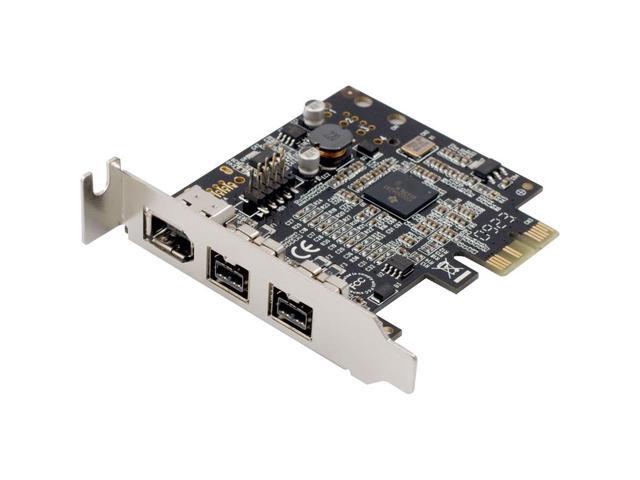 Adaptec Syba AFW-2100/4300C IEEE-1394 Firewire 2-Port Card SD-PCI-4F New 