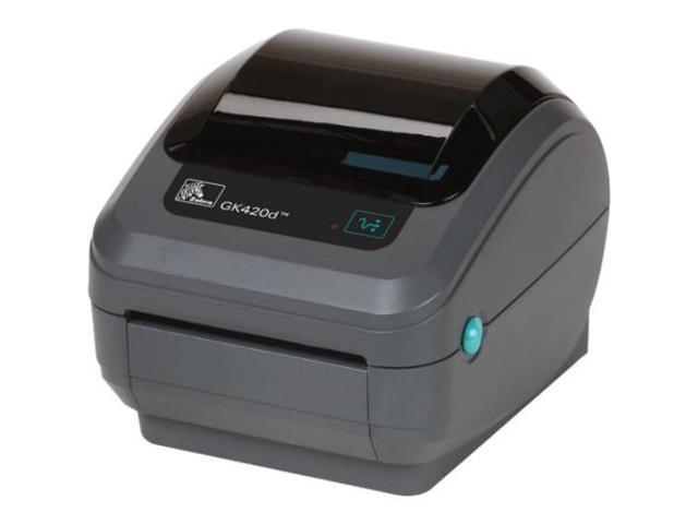 Zebra Gk420d Direct Thermal Desktop Barcode Printer For Healthcare White Gk4h 202510 000 0404
