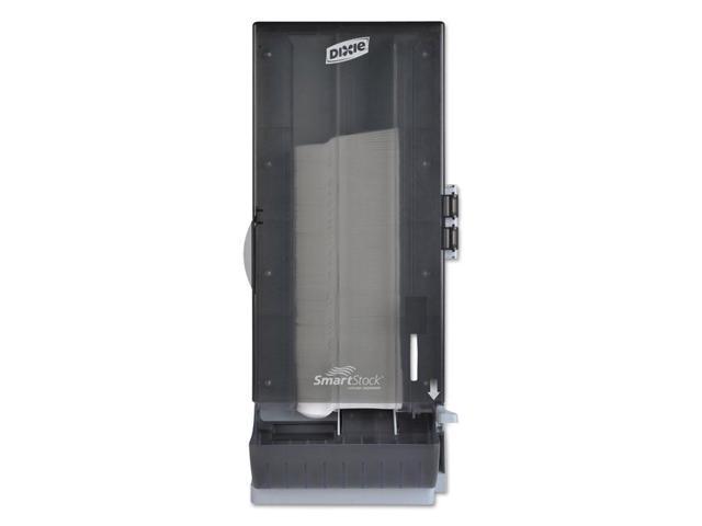 Dixie SSSPD120 Smartstock Utensil Dispenser, Spoon, 10 Inch X 8.78 Inch X 24.75 Inch , Smoke