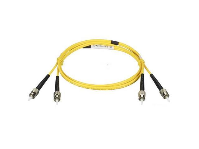 Black Box EFN310-003M-SCLC 3M (9.8Ft) Lcsc Yl Os2 Sm Fiber Patch Cable Indr  Zip Ofnr