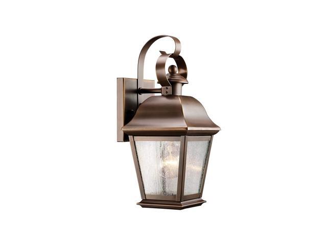 Kichler 9707oz Mount Vernon Solid Brass Outdoor Wall Sconce Solid Brass Outdoor Wall Sconce