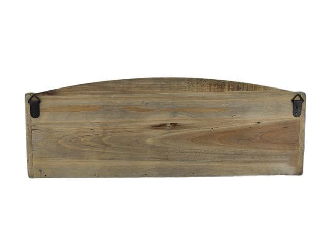 Wooden Retro Wall Shelf Organizer W 4 Drawers Newegg Com