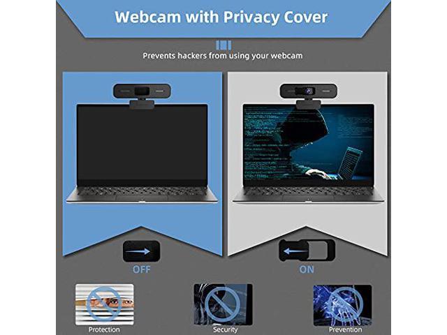 NexiGo N940P 2K Autofocus Webcam, Zoom Certified, 1080P@ 60FPS, 3X Zoom,  For Zoom/Teams 