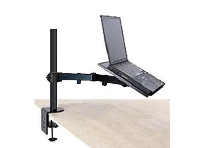 Ezm Notebook Laptop Arm Extenstion Mount Desktop Stand Clamp With Grommet Option 002 0005 Newegg Com