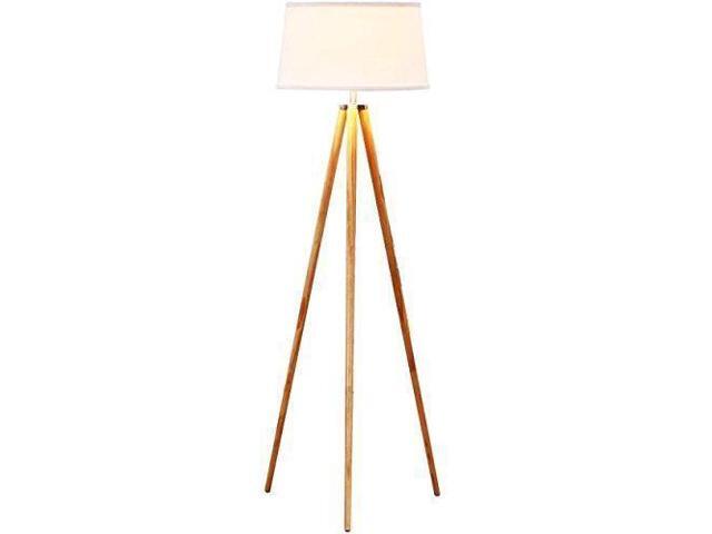 tall wood floor lamp