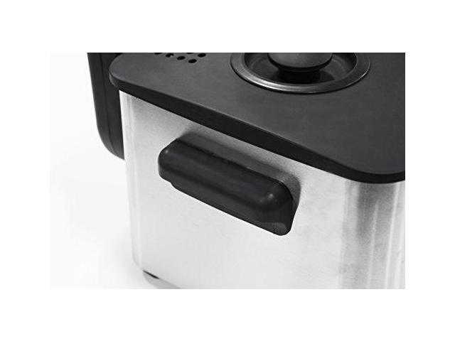 Fr MaxiMatic EDF-4080 Elite Platinum Stainless-Steel 8 New Quart Deep Fryer