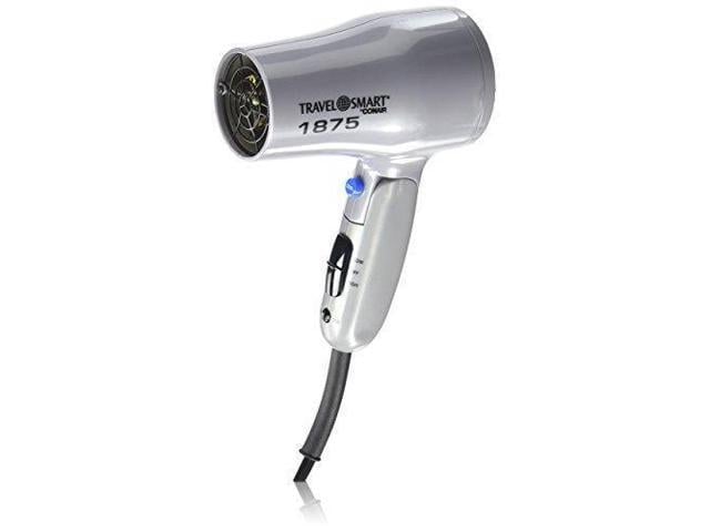 Travel Smart By Conair Dual Voltage 1875 Watt Hair Dryer Newegg Com