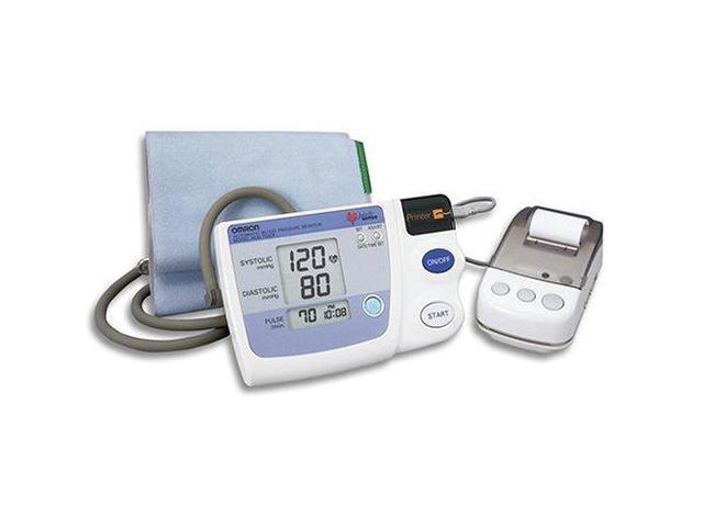 Omron HEM 705 CP Auto Inflate Blood Pressure Monitor with Printer ...