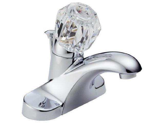 Delta Foundations B512lf Single Handle Centerset Bathroom Faucet