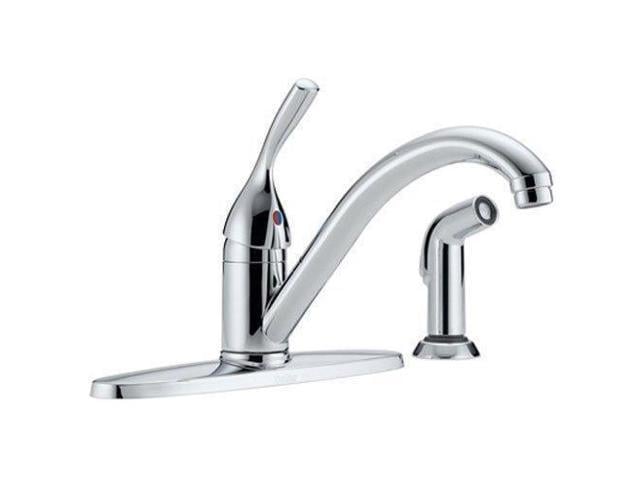 Delta 400 Dst Classic Single Handle Kitchen Faucet With Matching