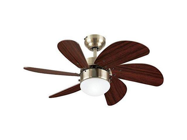 Westinghouse 78248 Turbo Swirl Single Light 30 Inch Six Blade