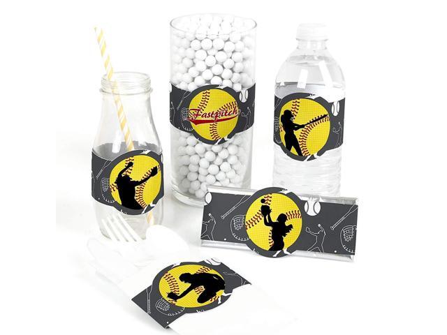 Grand Slam Fastpitch Softball Diy Party Supplies Birthday