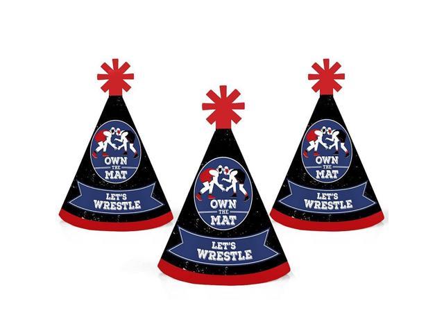 Own The Mat Wrestling Mini Cone Birthday Party Or Wrestler