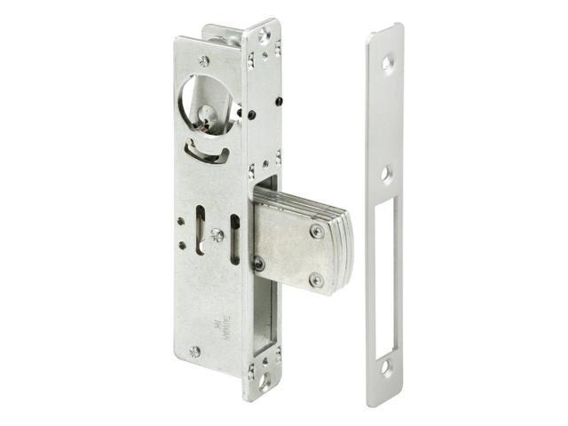 Prime Line J 4524 Entry Door Deadbolt Lock 31 32 Inch Backset Steel Aluminum Finish Pack Of 1