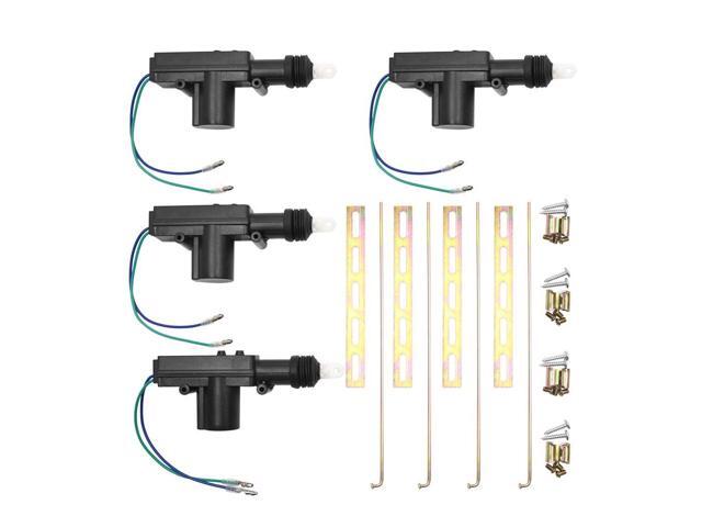 Uxcell Universal Car Power Door Lock Actuator Kit For Central