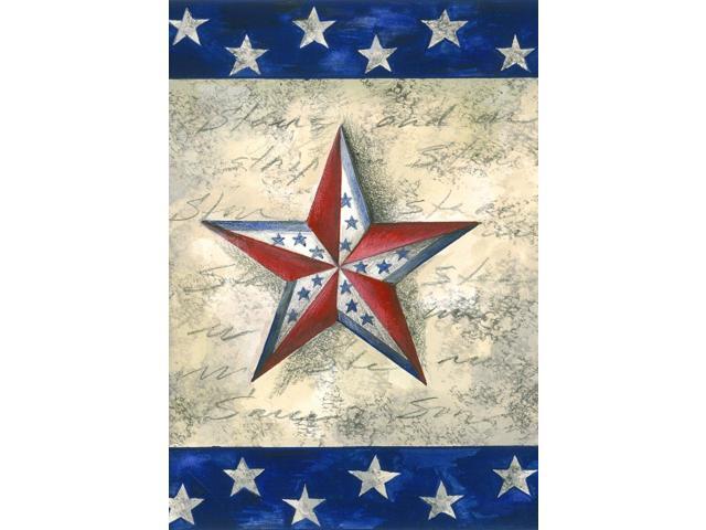Toland Home Garden Stars On Star 28 X 40 Inch Decorative Patriotic