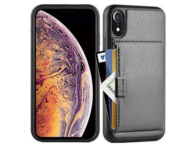 Iphone Xr Wallet Case Zve For Apple 6 1 Inch Slim Leather With Credit Card Holder Slot Pocket Protective Cover Aries Series Black - Leather Case Iphone Xr Apple Iphone Xr Wallet Case Zve For Apple 6 1 Inch Slim Leather With Credit Card Holder Slot Pocket Protective Cover Aries Series Black - Leather Case Iphone Xr Apple